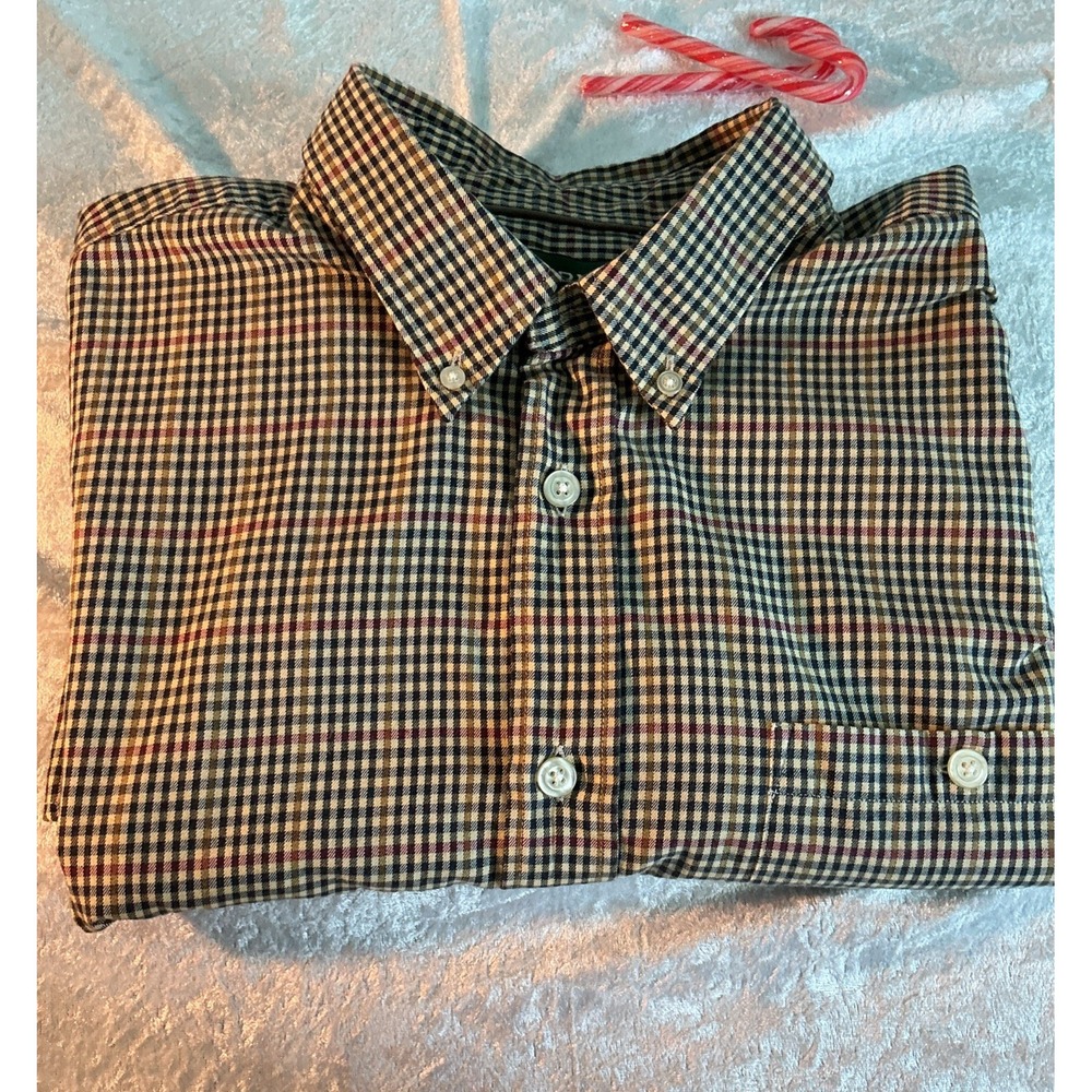 New Listing Classic Orvis of Vermont Men's Shirt XL Plaid 34" Sleeve